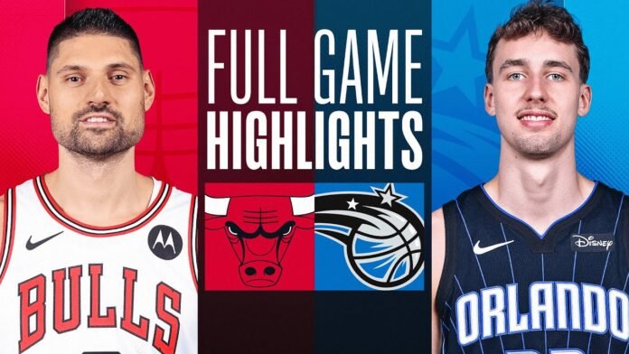 orlando magic vs chicago bulls match player stats​