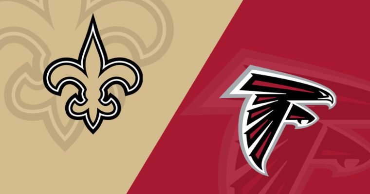 new orleans saints vs atlanta falcons match player stats